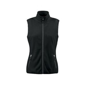 Printer RED Womens/Ladies Sideflip Body Warmer / Black